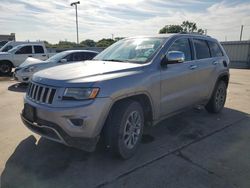 Salvage cars for sale at Wilmer, TX auction: 2014 Jeep Grand Cherokee Limited