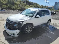 Salvage cars for sale at Reno, NV auction: 2015 Volkswagen Tiguan S