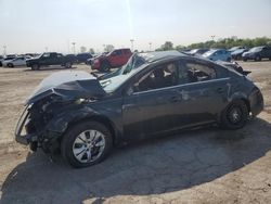 Salvage cars for sale at Indianapolis, IN auction: 2012 Chevrolet Cruze LS