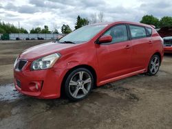 Pontiac Vibe gt Vehiculos salvage en venta: 2009 Pontiac Vibe GT