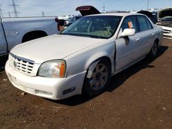 Salvage cars for sale at Elgin, IL auction: 2000 Cadillac Deville DTS