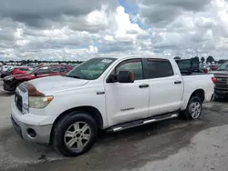 Salvage cars for sale at Sikeston, MO auction: 2007 Toyota Tundra Crewmax SR5