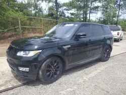 Salvage cars for sale at Gaston, SC auction: 2016 Land Rover Range Rover Sport HSE