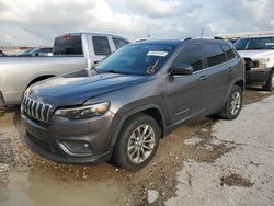 Jeep Cherokee Latitude Plus salvage cars for sale: 2019 Jeep Cherokee Latitude Plus