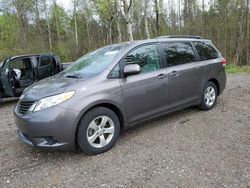 Toyota Sienna le Vehiculos salvage en venta: 2013 Toyota Sienna LE