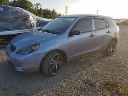 Salvage cars for sale from Copart Riverview, FL: 2005 Toyota Corolla Matrix XR