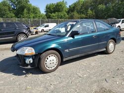 Honda salvage cars for sale: 1997 Honda Civic DX