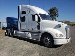 Salvage trucks for sale at Sacramento, CA auction: 2012 Kenworth Construction T700