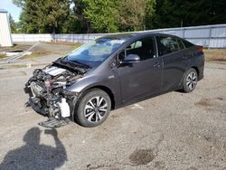 Salvage cars for sale from Copart Arlington, WA: 2017 Toyota Prius Prime