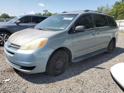 Salvage cars for sale from Copart Riverview, FL: 2004 Toyota Sienna CE