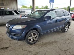 Salvage cars for sale at Fort Wayne, IN auction: 2013 Audi Q7 Premium Plus