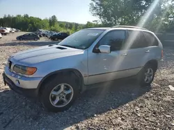 Salvage cars for sale at Candia, NH auction: 2001 BMW X5 3.0I