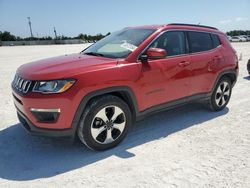 Salvage cars for sale at Arcadia, FL auction: 2018 Jeep Compass Latitude