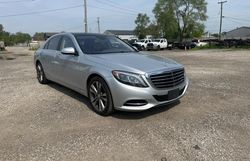 Salvage cars for sale at Chicago Heights, IL auction: 2015 Mercedes-Benz S 550