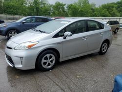 Vehiculos salvage en venta de Copart Ellwood City, PA: 2012 Toyota Prius