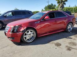 Salvage cars for sale at San Martin, CA auction: 2008 Cadillac CTS HI Feature V6