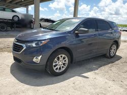 Salvage cars for sale at West Palm Beach, FL auction: 2018 Chevrolet Equinox LS