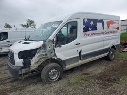 Salvage cars for sale from Copart Davison, MI: 2015 Ford Transit T-250