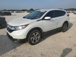 Salvage cars for sale at San Antonio, TX auction: 2018 Honda CR-V EX