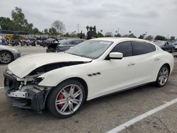 Salvage cars for sale at Van Nuys, CA auction: 2014 Maserati Quattroporte S