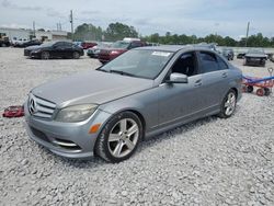 Salvage cars for sale at Montgomery, AL auction: 2011 Mercedes-Benz C300
