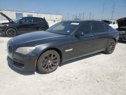 Salvage cars for sale from Copart Haslet, TX: 2012 BMW 750 LI