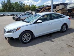 Salvage cars for sale at Eldridge, IA auction: 2015 Hyundai Sonata SE