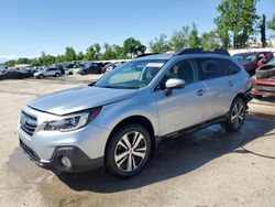 Salvage cars for sale at Bridgeton, MO auction: 2018 Subaru Outback 2.5I Limited