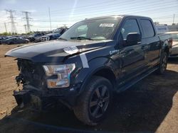 Salvage cars for sale from Copart Elgin, IL: 2016 Ford F150 Supercrew
