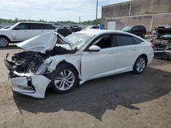 Salvage cars for sale at Fredericksburg, VA auction: 2019 Honda Accord LX
