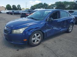 Salvage cars for sale at Moraine, OH auction: 2013 Chevrolet Cruze LT