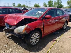 Salvage cars for sale at Elgin, IL auction: 2014 Nissan Sentra S