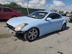 Salvage cars for sale from Copart Orlando, FL: 2004 Infiniti G35