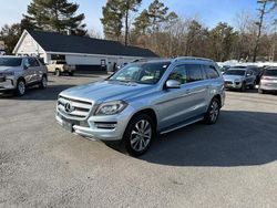 Salvage cars for sale at North Billerica, MA auction: 2016 Mercedes-Benz GL 350 Bluetec