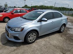 Salvage cars for sale at Indianapolis, IN auction: 2017 Chevrolet Sonic LS