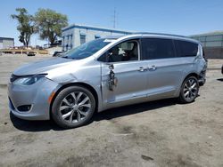 Salvage cars for sale at Albuquerque, NM auction: 2017 Chrysler Pacifica Limited