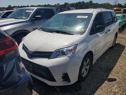 Toyota Sienna salvage cars for sale: 2020 Toyota Sienna L