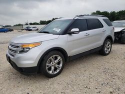 Salvage cars for sale at New Braunfels, TX auction: 2015 Ford Explorer Limited