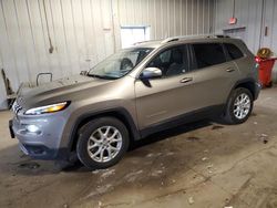 Salvage cars for sale at Franklin, WI auction: 2018 Jeep Cherokee Latitude Plus