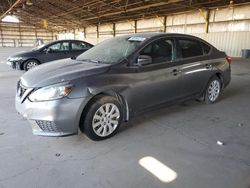 Nissan salvage cars for sale: 2016 Nissan Sentra S