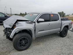 Salvage cars for sale at Mentone, CA auction: 2020 Toyota Tacoma Double Cab