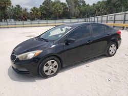 Salvage cars for sale from Copart Fort Pierce, FL: 2016 KIA Forte LX