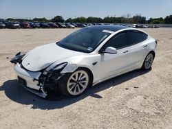 Salvage cars for sale from Copart San Antonio, TX: 2023 Tesla Model 3