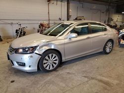 Salvage cars for sale at Wheeling, IL auction: 2014 Honda Accord EXL