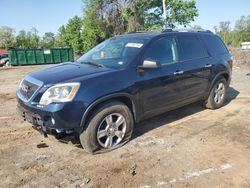 Salvage cars for sale from Copart Baltimore, MD: 2012 GMC Acadia SLE