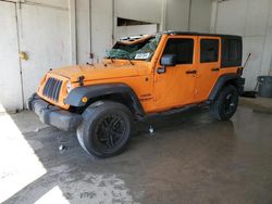 Salvage cars for sale at Madisonville, TN auction: 2012 Jeep Wrangler Unlimited Sport
