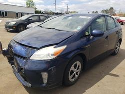 Salvage cars for sale at New Britain, CT auction: 2012 Toyota Prius