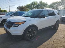 Salvage cars for sale at Moraine, OH auction: 2014 Ford Explorer Sport