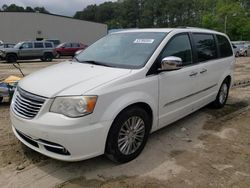 Chrysler Town & Country Limited salvage cars for sale: 2013 Chrysler Town & Country Limited