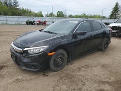 Salvage cars for sale at Bowmanville, ON auction: 2016 Honda Civic EX